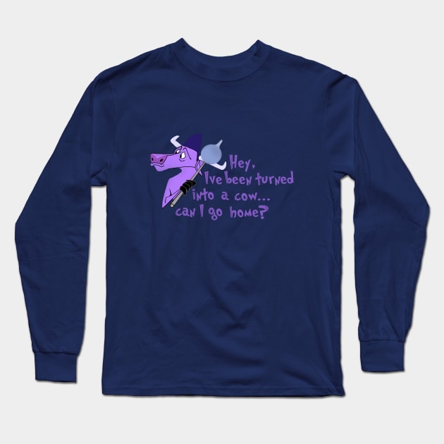 I've been turned into a cow Long Sleeve T-Shirt by linalavonne